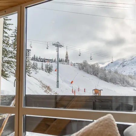 Duplex Cosy Au Pied Des Pistes & Vue Montagne Menuires-location